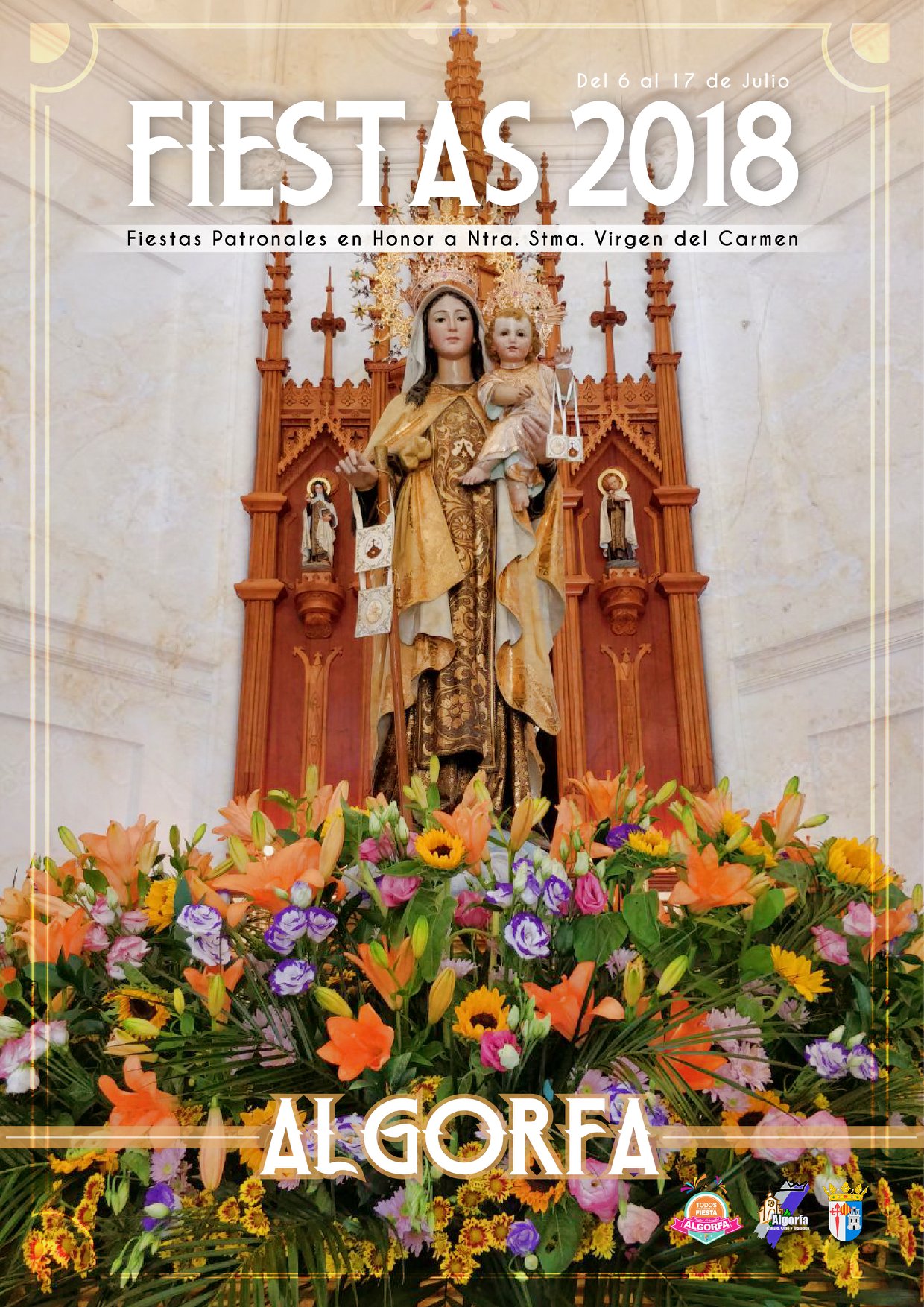 Fiestas patronales en honor a Nuestra Santísima Virgen del Carmen  
